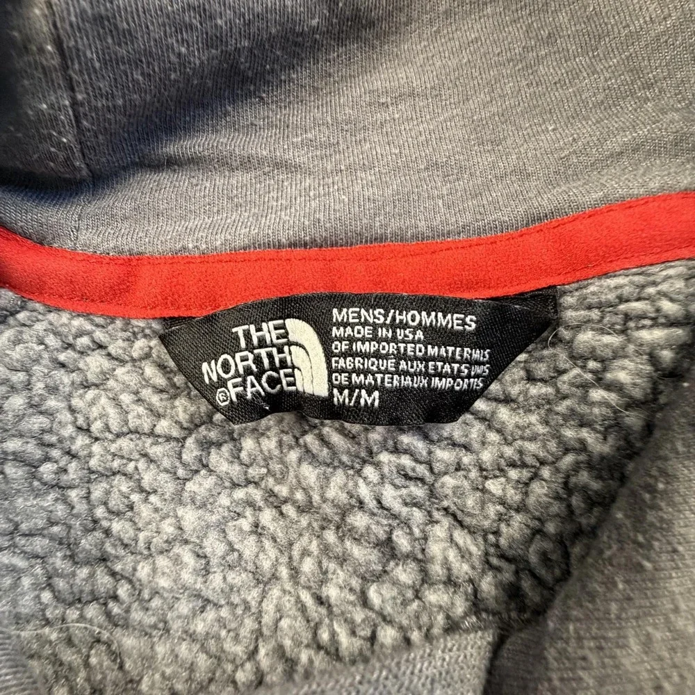 The North Face Mens International Collection Mountain Hoodie Gray Medium 1515